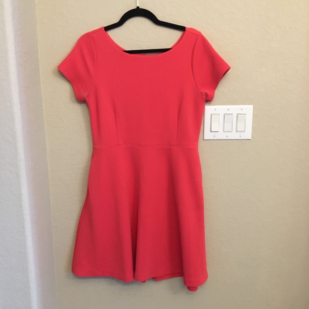 Banana Republic Hot Pink A-Line Dress